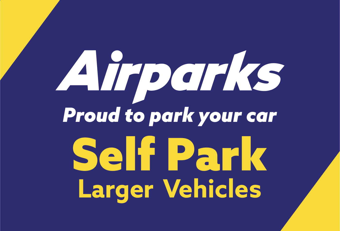 Airparks Self Park - Larger vehicles