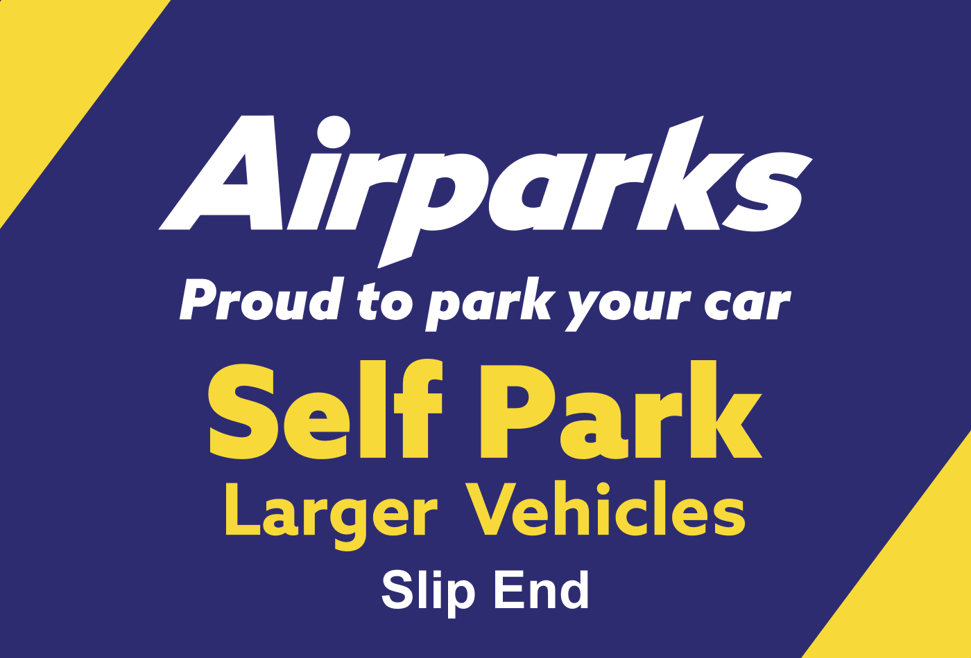 Airparks Self Park - Larger vehicles