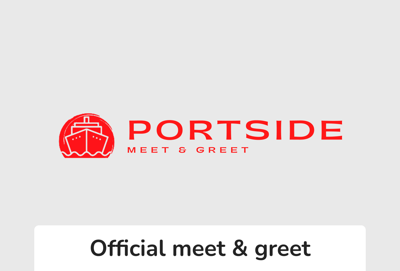 Portside Meet and Greet