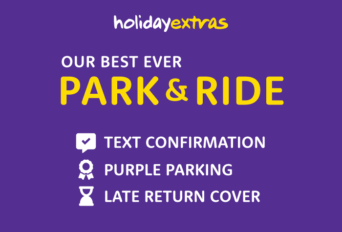 Holiday Extras Best Park & Ride by Purple Parking - all terminals